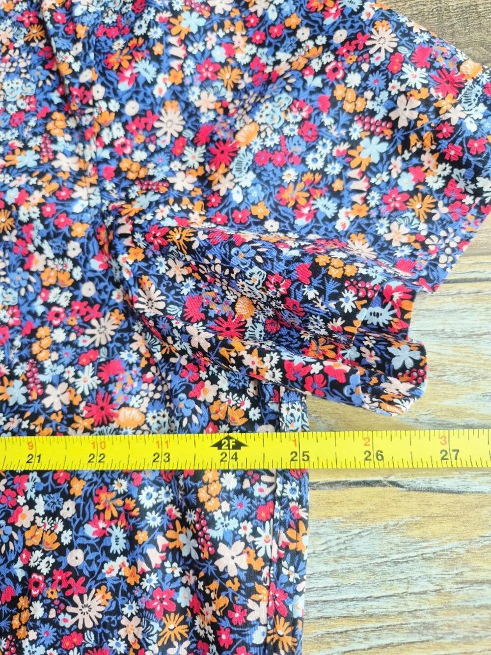 NEW J.Crew Liberty London Floral Poplin Men's Shirt Short Sleeve Affair Print